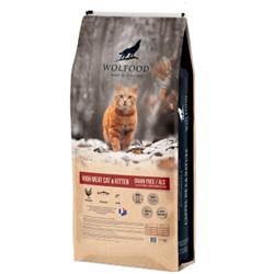 WOLFOOD HIGH MEAT CAT & KITTEN - 10 kg